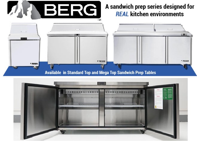 A sandwich prep series designed for real kitchen environments.