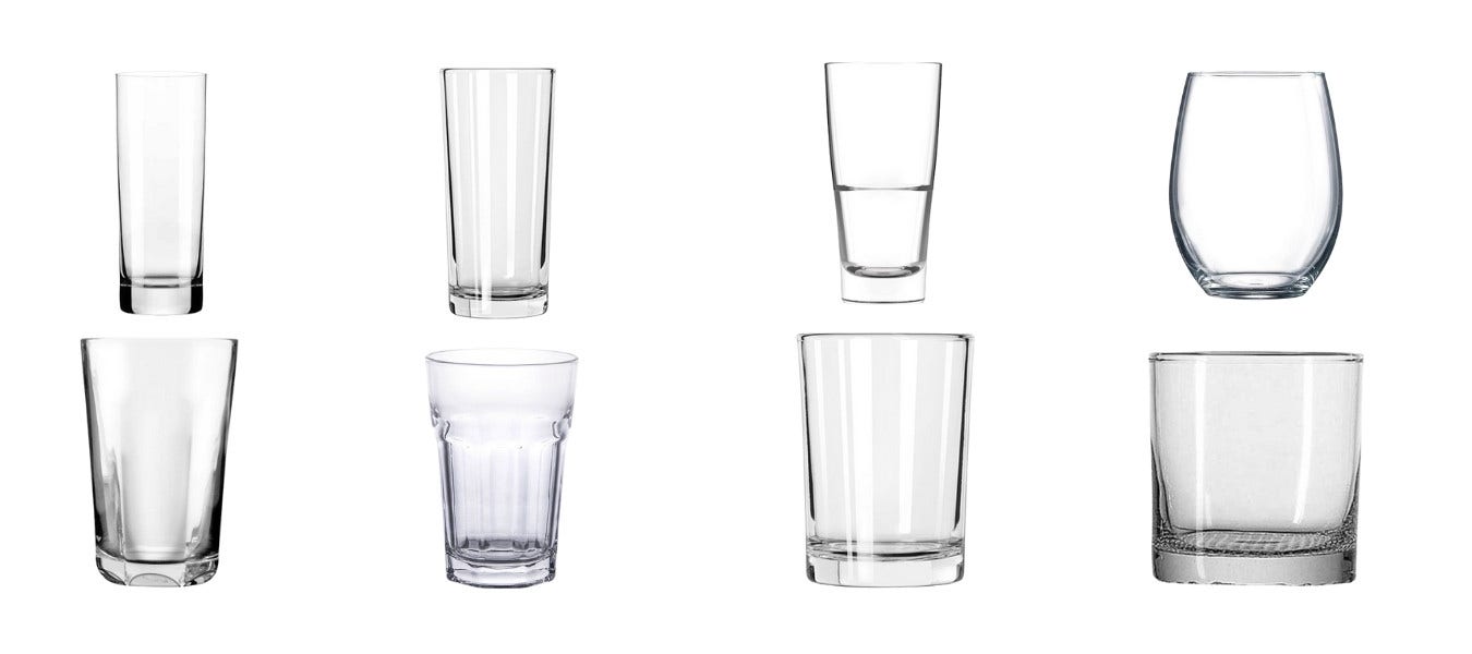 Beverage Glasses