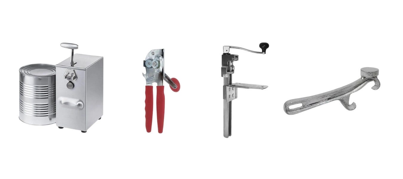 Can  Bottle Openers & Parts