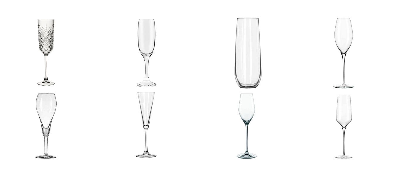 Champagne & Flute Glasses