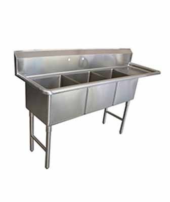 3 Compartment Sinks