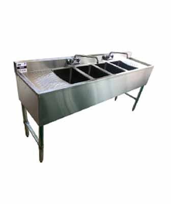 Bar Sinks, Drain Boards & Cocktail Stations