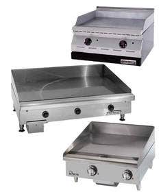 Commercial Flat Top Grills & Gas and Electric Griddles for Sale