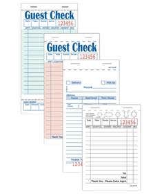 Guest Checks & Delivery Forms