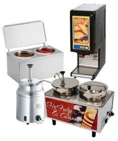 Hot Topping Dispensers