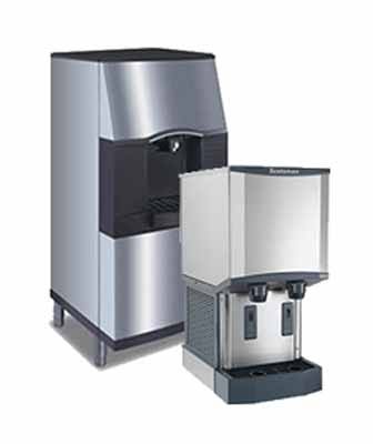 Scotsman UC2724SA-1 Air Cooled Undercounter Small Cube Ice Machine - 282 lb.