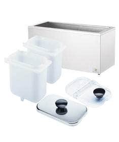 Rail System For Syrups, Toppings Or Condiments