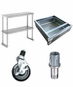 Work Table & Equipment Stand Accessories