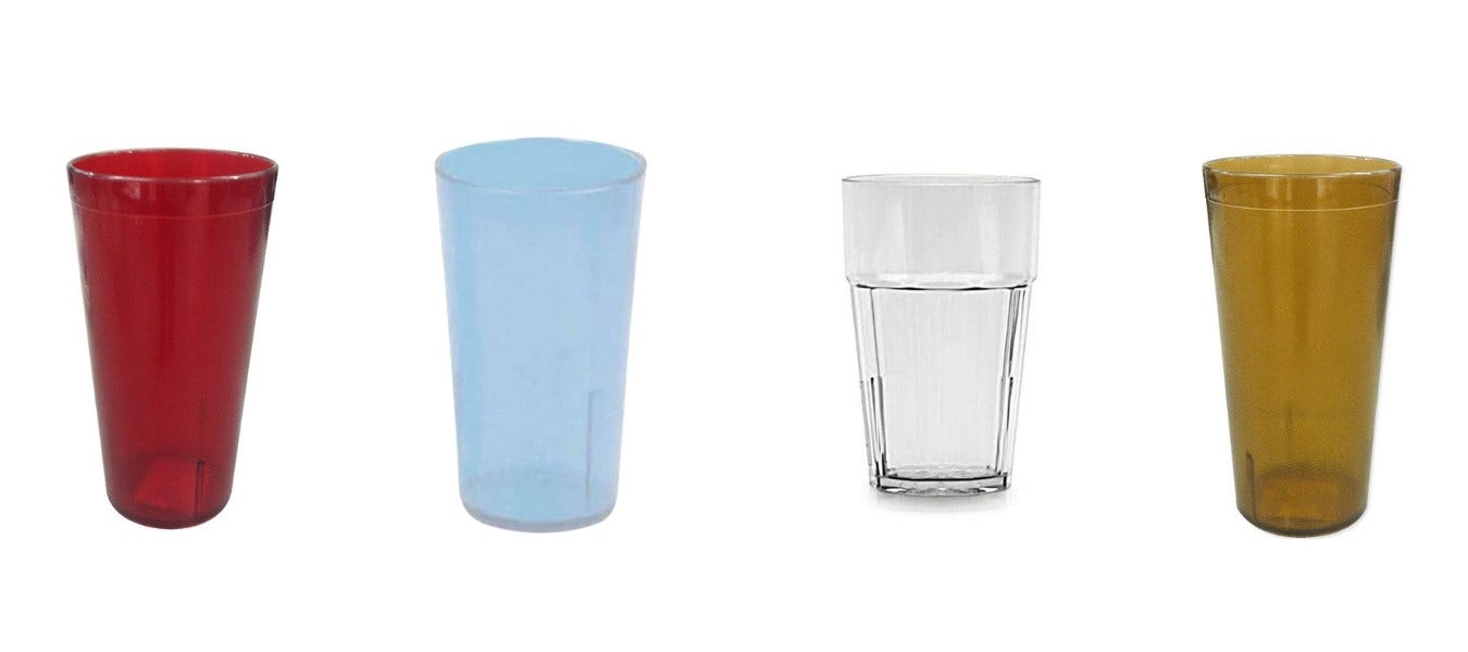 Plastic Tumblers