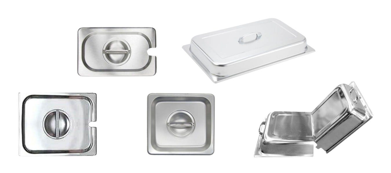 Stainless Steel Food Pan Covers