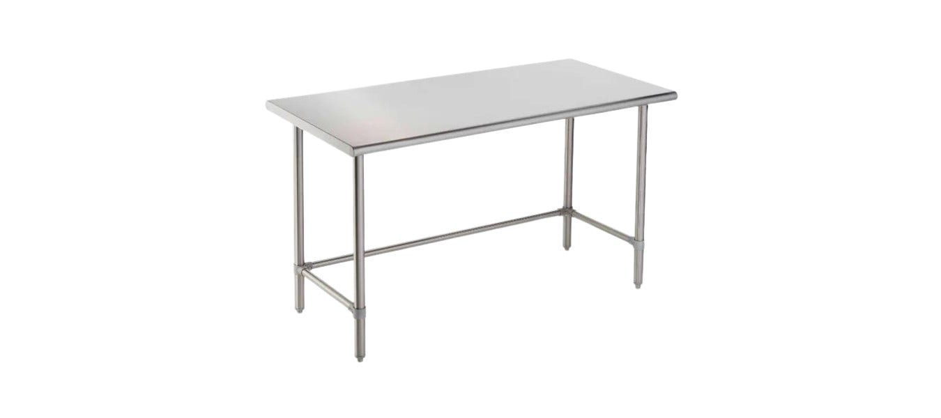 Stainless Steel Open Base Work Tables