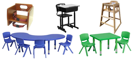Restaurant High Chairs & Booster Seats