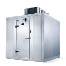 AmeriKooler QF060677FBSM-O Self-Contained Outdoor Walk-In Freezer with Floor 6' x 6' x 7'7