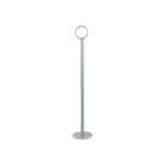 Winco TBH-12 Chrome 12" Table Number / Card / Menu Holder