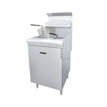 Black Diamond BDGF-150/NG 65-70 lb. Natural Gas Fryer Floor Fryer 150,000 BTU