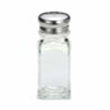 Tablecraft 10879 2 oz. Glass Salt and Pepper Shakers | Case of 12