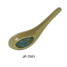 Japanese soup spoon, 5.5"L melamine; dishwasher safe; durable for commercial use; heat-resistant; pack of 72