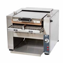 Star HCTE13S-208V Ultra-Max 1,400 Slices/Hour 208V Horizontal Contact Toaster with Silicone Belt and Digital Controls