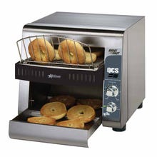 Star QCS1-500B QCS 500 Slices/Hour Conveyor Bagel Toaster with 10"W Belt