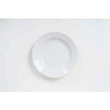 Restaurant Equippers Exclusive VRE-26E 8 oz., 10-1/2" European White Wide Rim Pasta Bowl | Case of 12