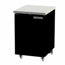 Beverage-Air BB24HC-1-B Standard Depth Stainless Steel Top 1 Solid Door Refrigerated Back Bar Storage Cabinet 24"W