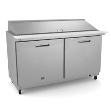 Kelvinator KCHMT60.24 24 Pan 2-Door Mega-Top Sandwich Prep Table 61-1/4"W