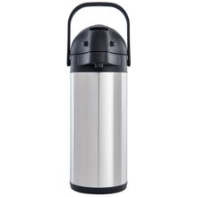 SKU KX0074 image 1 Bradford Hall 3.0-Liter Stainless Steel Airpot with Lever