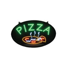 WINCO LED-11 Pizza Flashing LED Window Sign 23-3/4" x 14"
