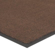 Apache Mills 01-031-1405-30001000 3' x 10' Brown Carpeted Runner Floor Mat