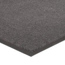 Apache Mills 01-031-1701-40000600 4' x 6' Charcoal Gray Carpeted Floor Mat for Double Door Entrance