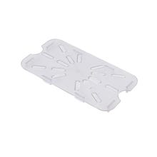 False Bottom Drain Tray for 1/2-Size Clear Poly Food Pan