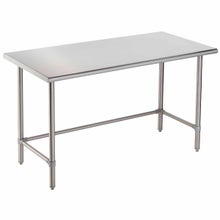 SKU PA5360 image 1 Sauber Select Heavy Duty All Stainless Steel Open Base Work Table 60"W x 30"D x 36"H
