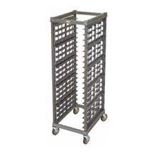 Cambro Camshelving Upr1826Fp20580 20-Full Size Brushed Graphite Sheet Pan Rack 25-7/16"W X 33-3/8"L X 72-3/8"H