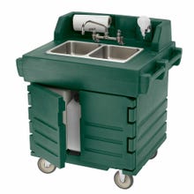 Cambro Camkiosk Ksc402519 Kentucky Green Hand Sink Cart