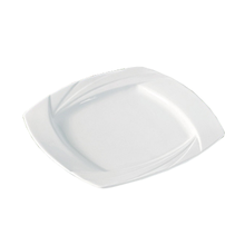 Yanco China MM-6-SQ Miami Square 6" Bone White Porcelain Bread and Butter Plate | Case of 36