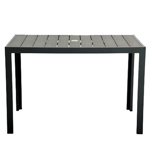 Plantation Prestige 8773737 01 55 Durango Dining Table with Umbrella Hole