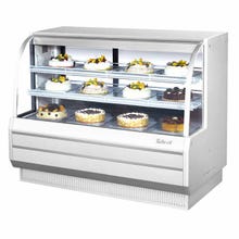 Turbo Air TCGB-60-W-N Refrigerated White Bakery Display Case 60-1/2"W