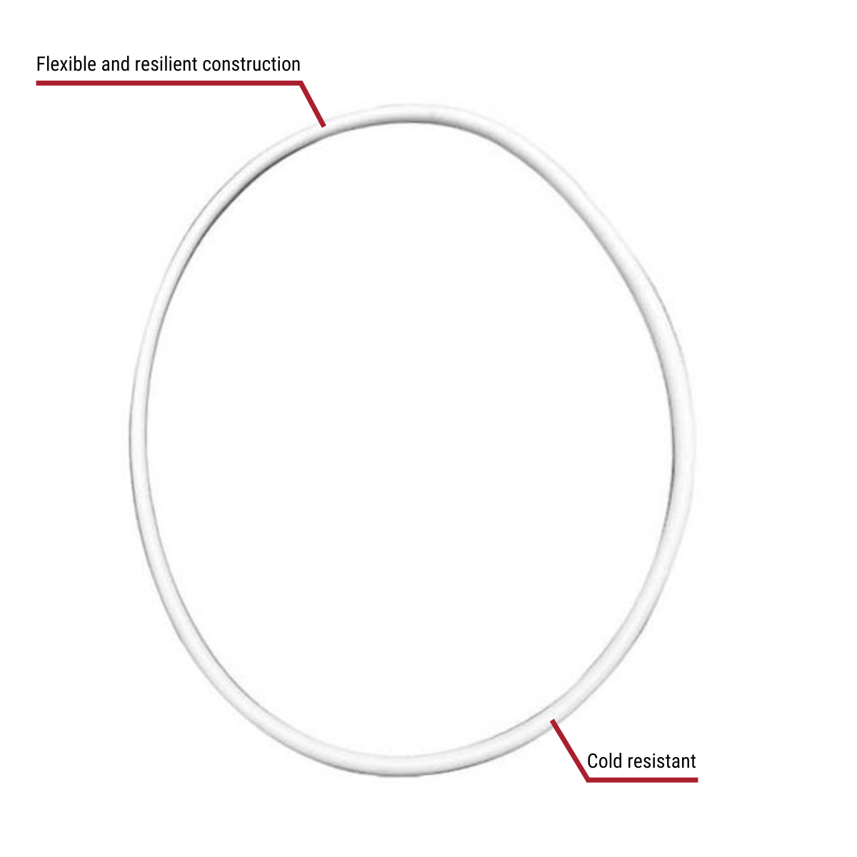 Gasket for Carlisle PC301GA-02 Insulated End Loading Food Carrier