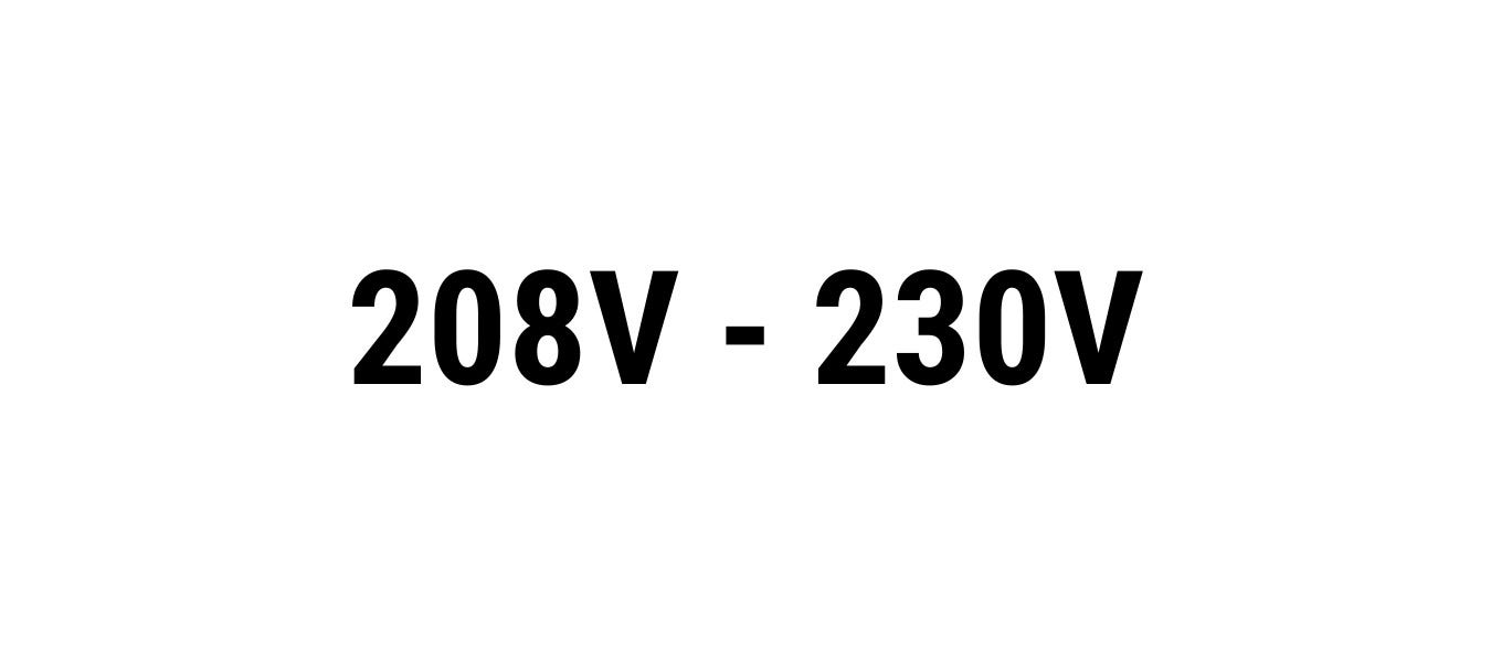 208-230 Volts