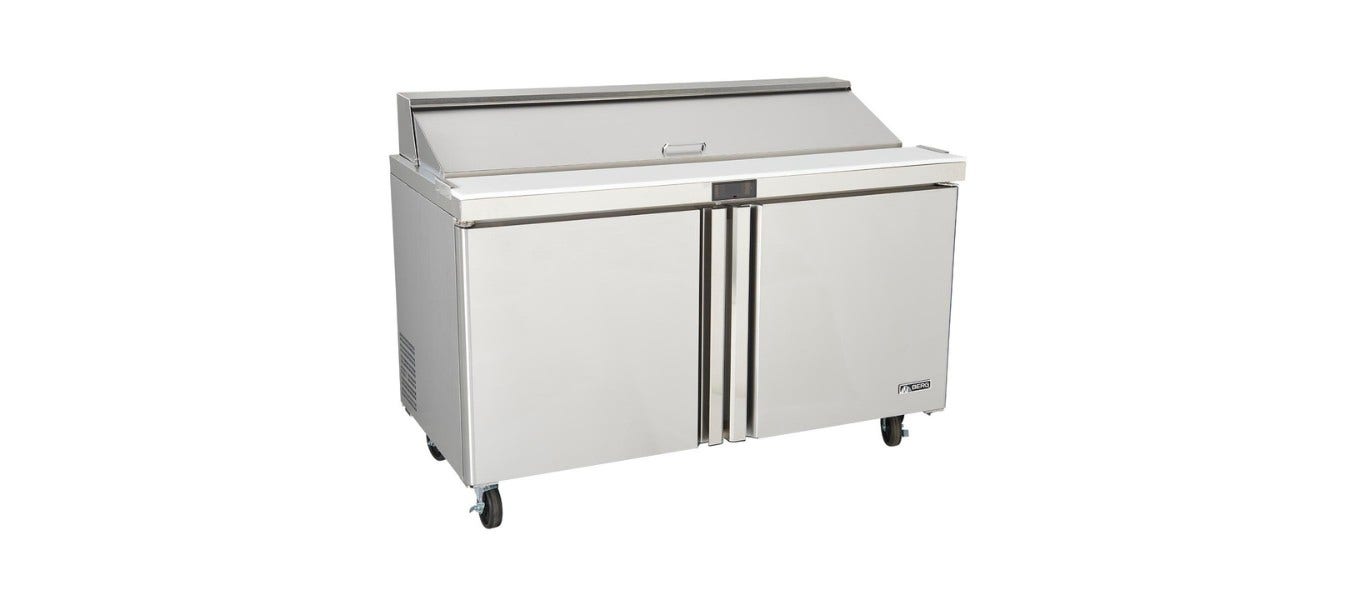 2 Door Sandwich Prep Table