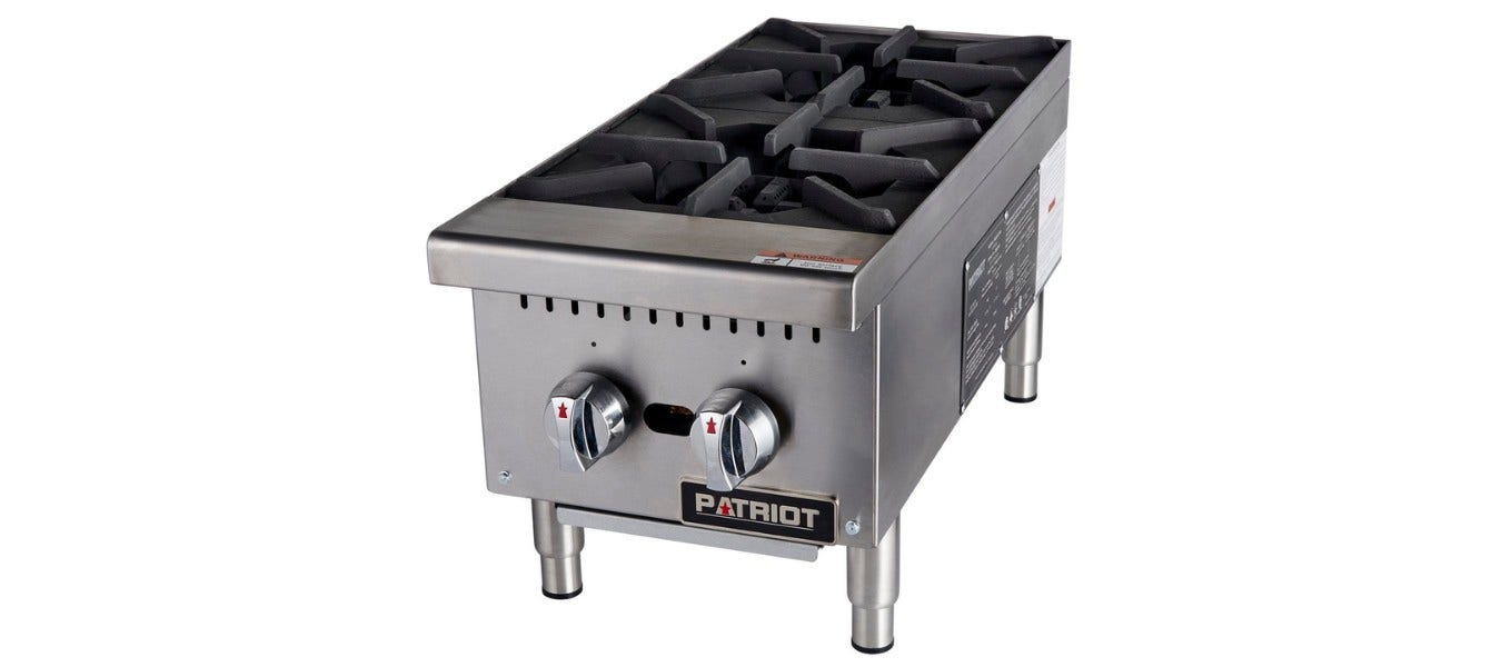 2 Burner Hot Plate