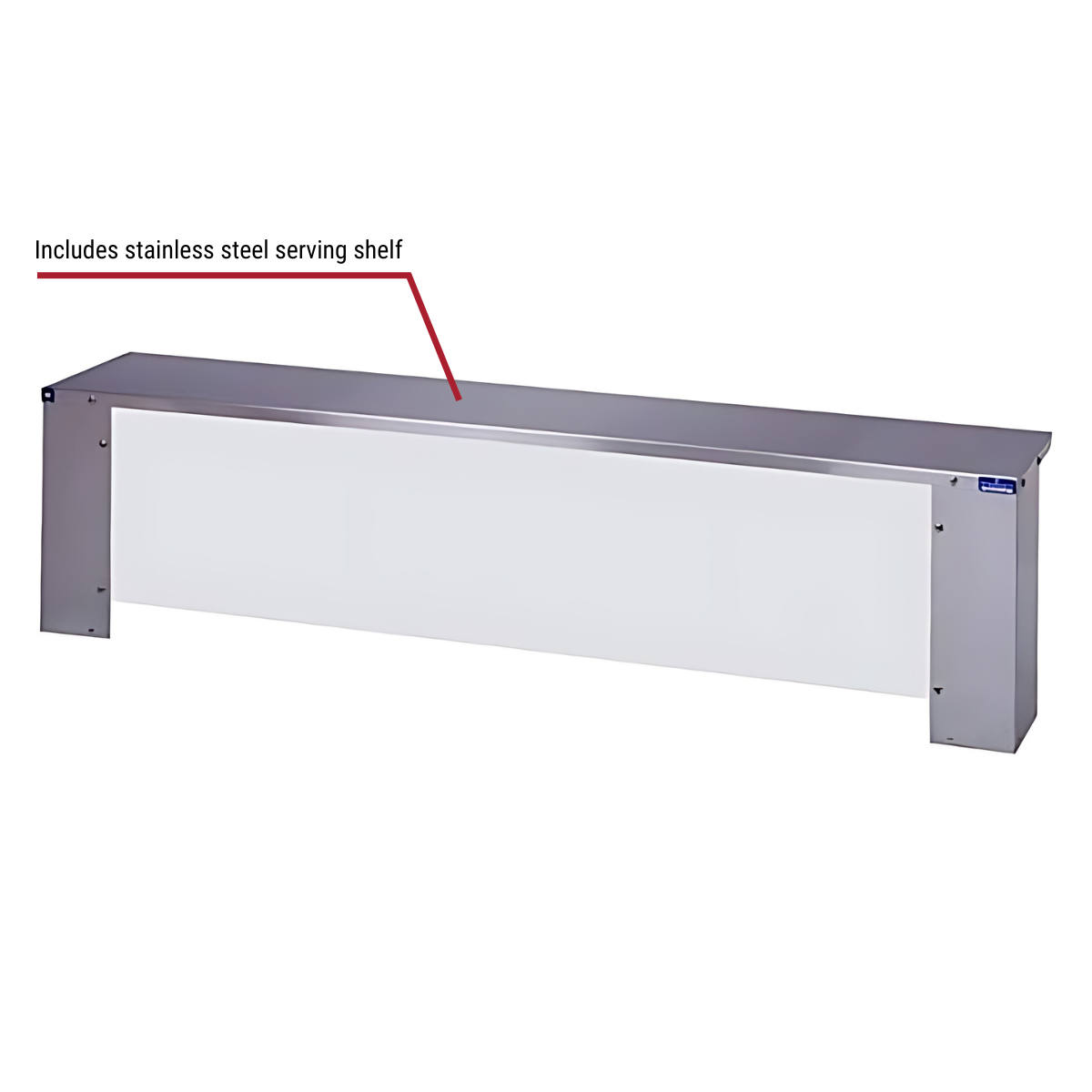 656-460-2S Full Service Buffet Shelf for Duke 2-Well Hot Food Table