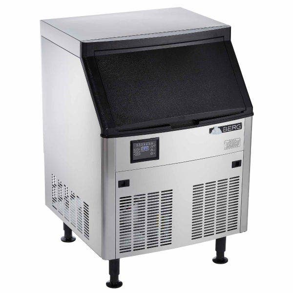 Berg stainless steel undercounter ice machine