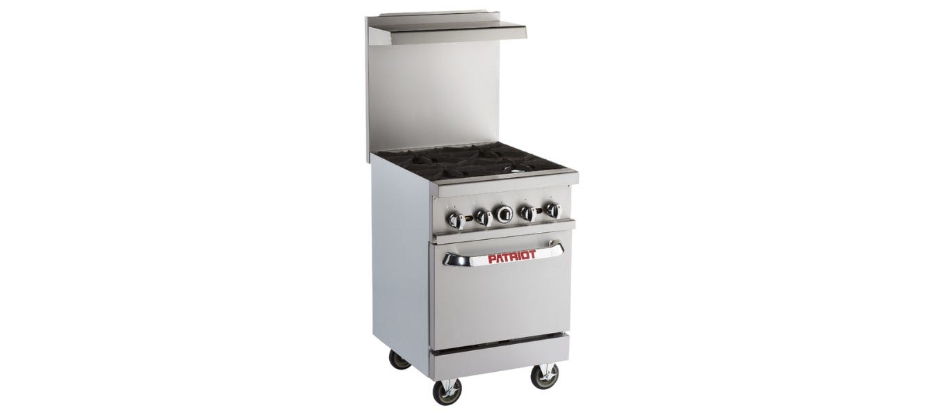 4 Burner Range