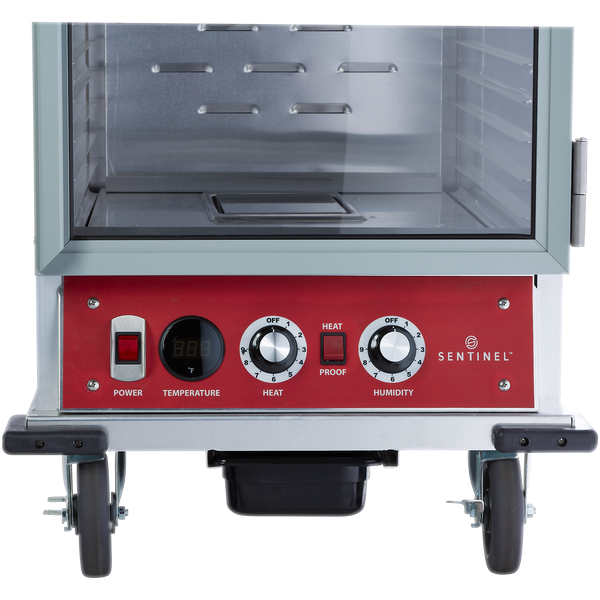 Sentinel FZ-08B 36-Pan Non-Insulated Clear Door Heated Proofer Cabinet 23"W