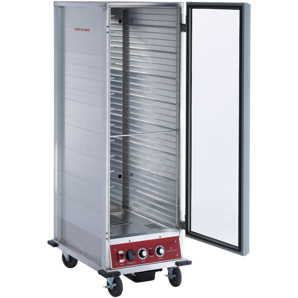 Sentinel FZ-08B 36-Pan Non-Insulated Clear Door Heated Proofer Cabinet 23"W