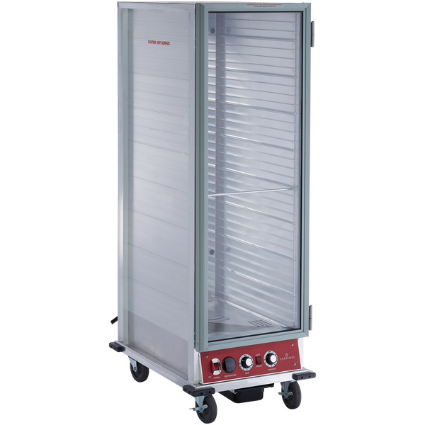 Sentinel FZ-08B 36-Pan Non-Insulated Clear Door Heated Proofer Cabinet 23"W