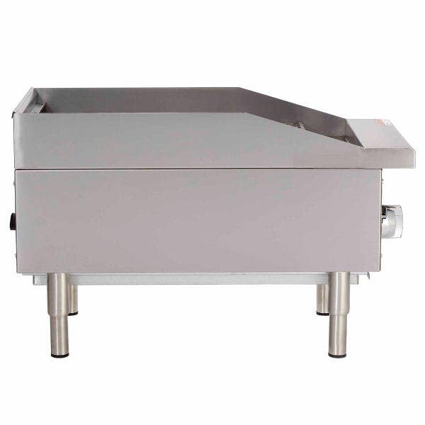 Patriot PT-CB12-M Gas Radiant Charbroiler 12"W Side View