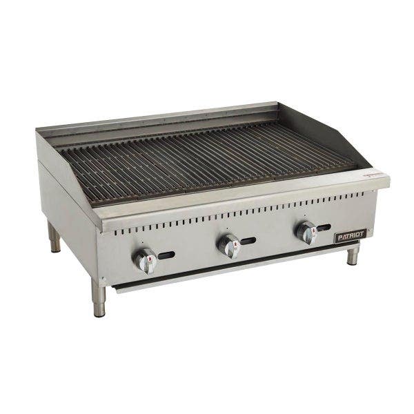 Patriot PT-CB36-M 90,000 BTU Gas Radiant Charbroiler 36"W