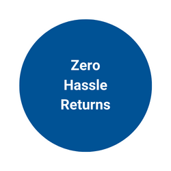 Zero Hassle Returns.